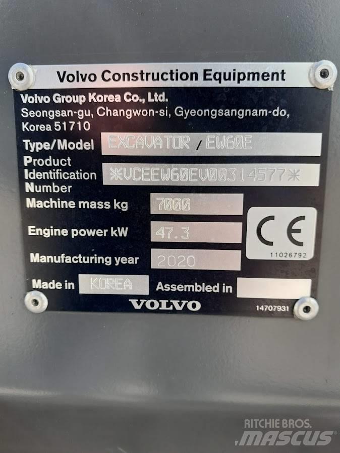 Volvo EW 60 E Mobilbagger