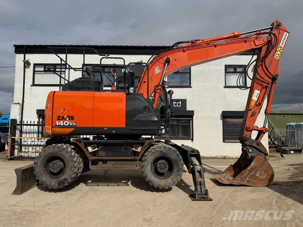 Hitachi ZX 140 W-6 Mobilbagger