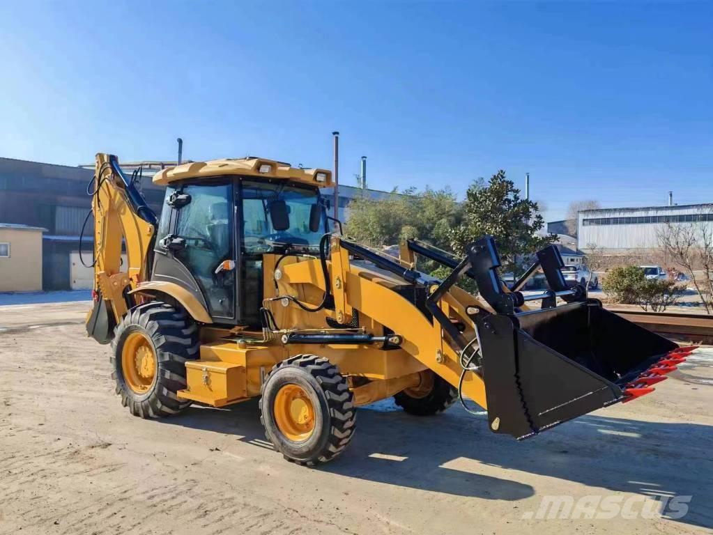 CAT 420F Baggerlader