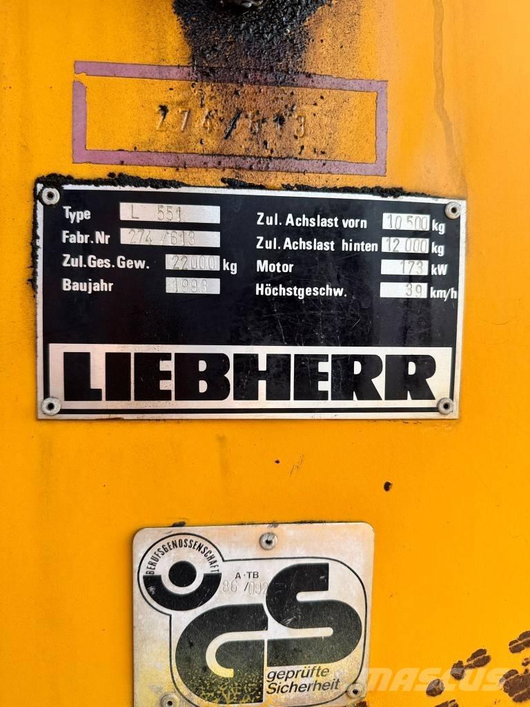 Liebherr L 551 Radlader