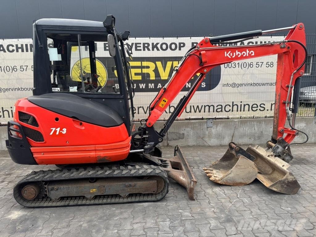 Kubota KX 71-3 Minibagger < 7t