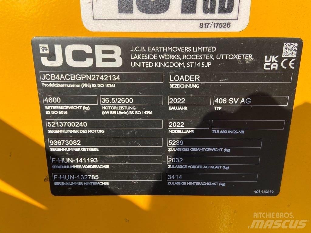 JCB 406 SV AG Radlader