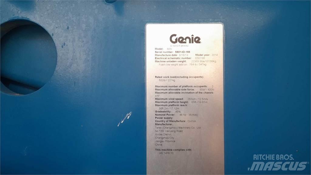 Genie S65 Teleskopbühnen