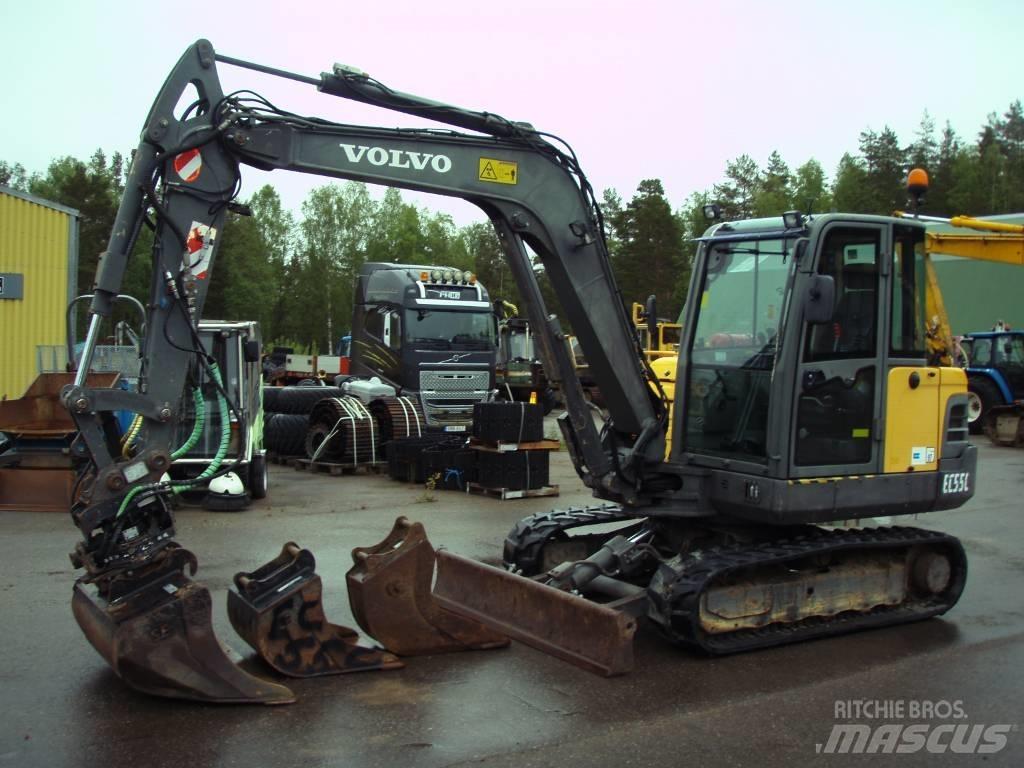 Volvo EC 55 C Minibagger < 7t