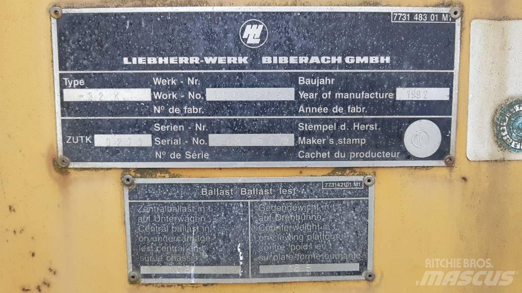 Liebherr K 32 Turmdrehkrane