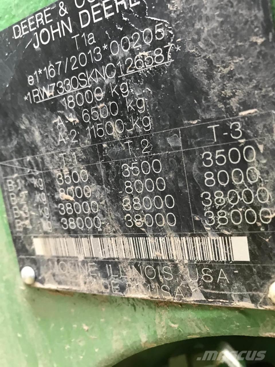 John Deere 7R 330 Traktoren