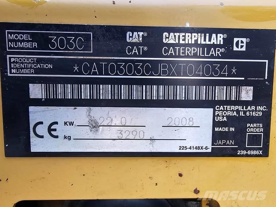 CAT 303 CR Minibagger < 7t