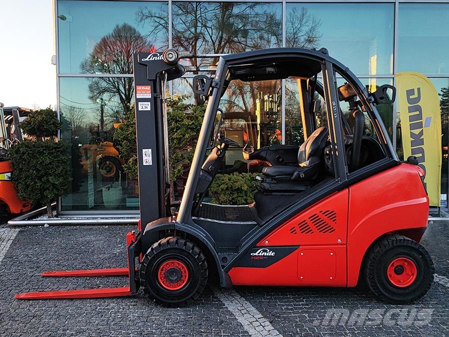 Linde H25T-02 LPG heftrucks