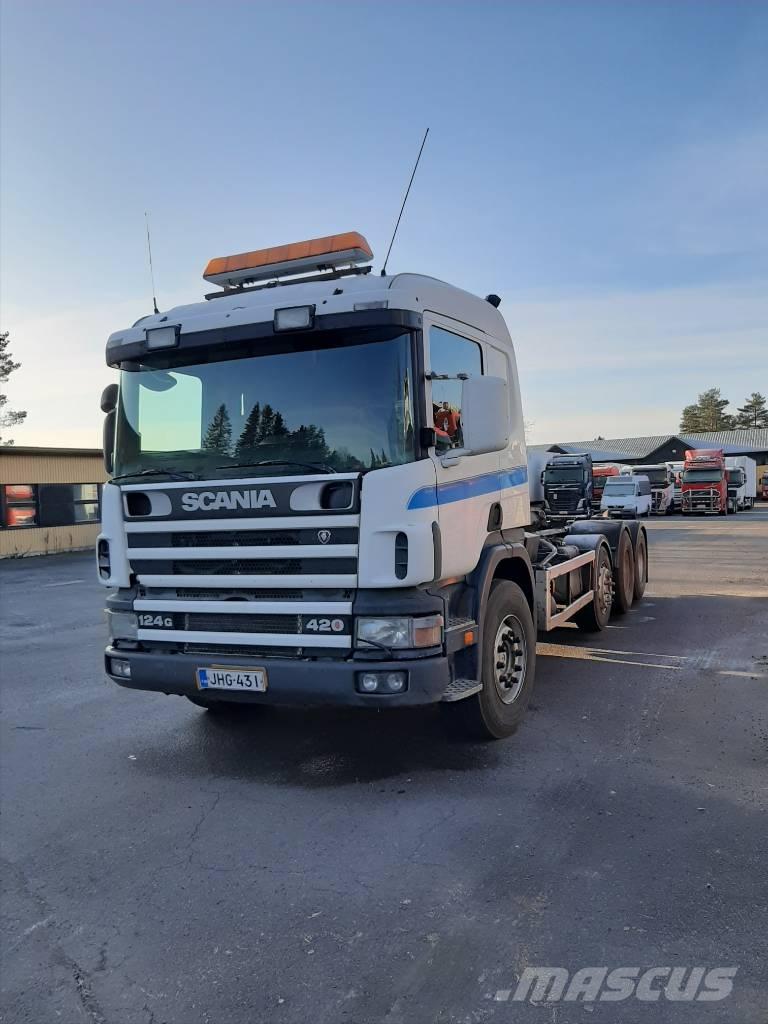 Scania P 124 Abrollkipper
