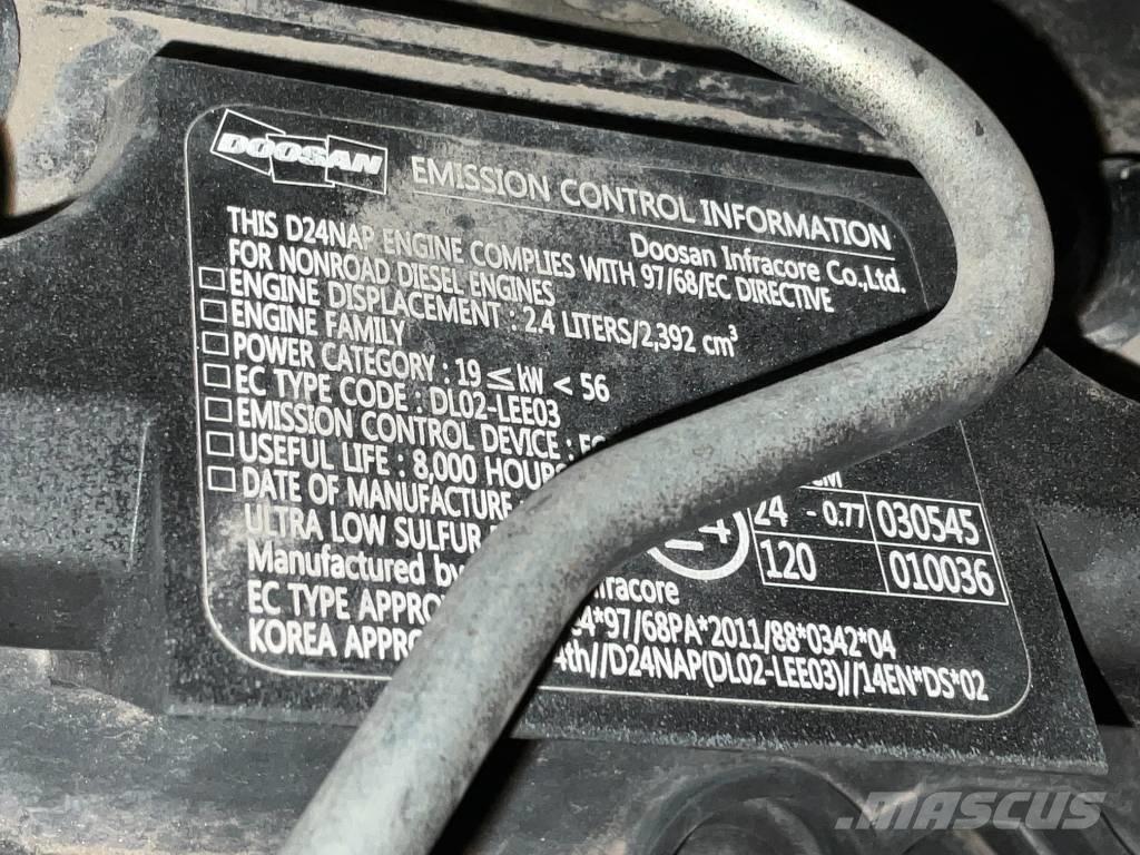 Doosan DX 57 W-5 Mobilbagger