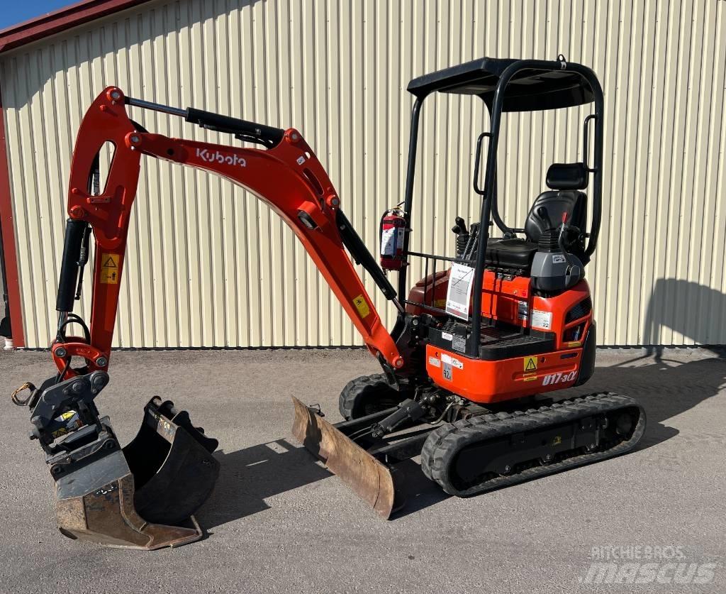 Kubota U 17-3 Minibagger < 7t