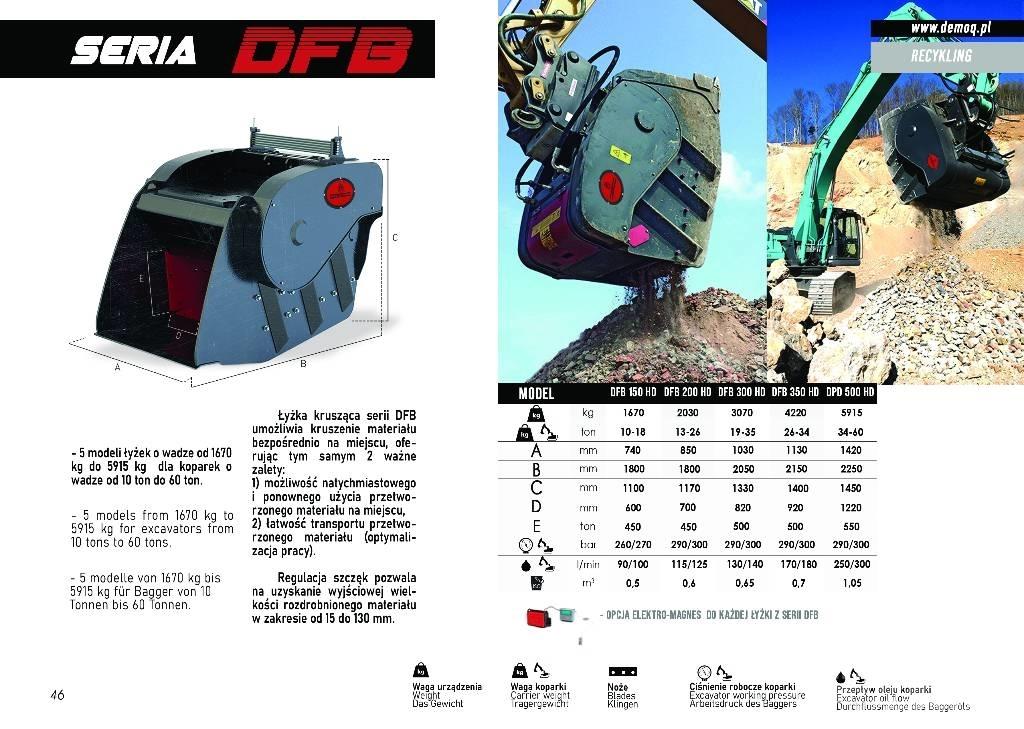  DEMOQ DFB200 Brecherlöffel