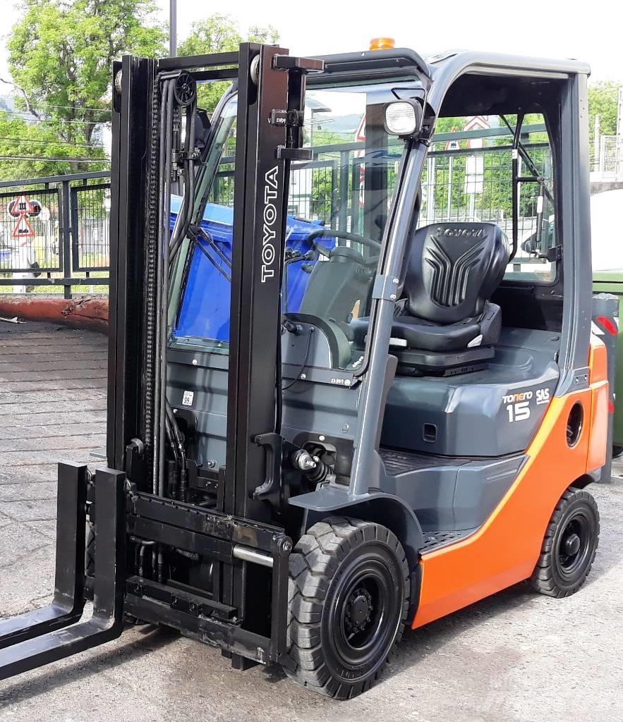Toyota 8 FD F 18 Diesel heftrucks