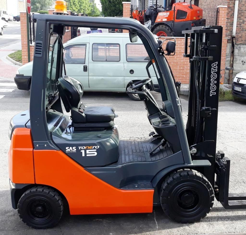 Toyota 8 FD F 18 Diesel heftrucks