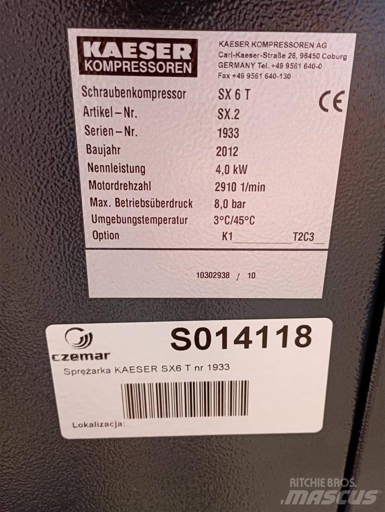 Kaeser SX6 T Kompressoren
