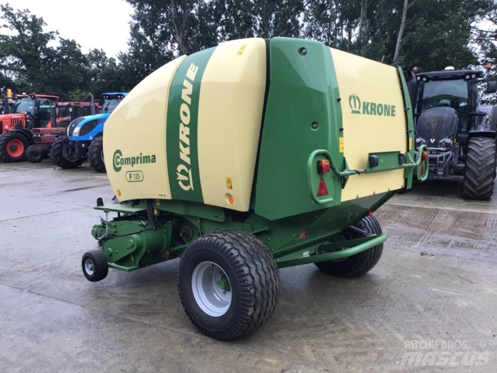 Krone Comprima f125 Rundballenpressen