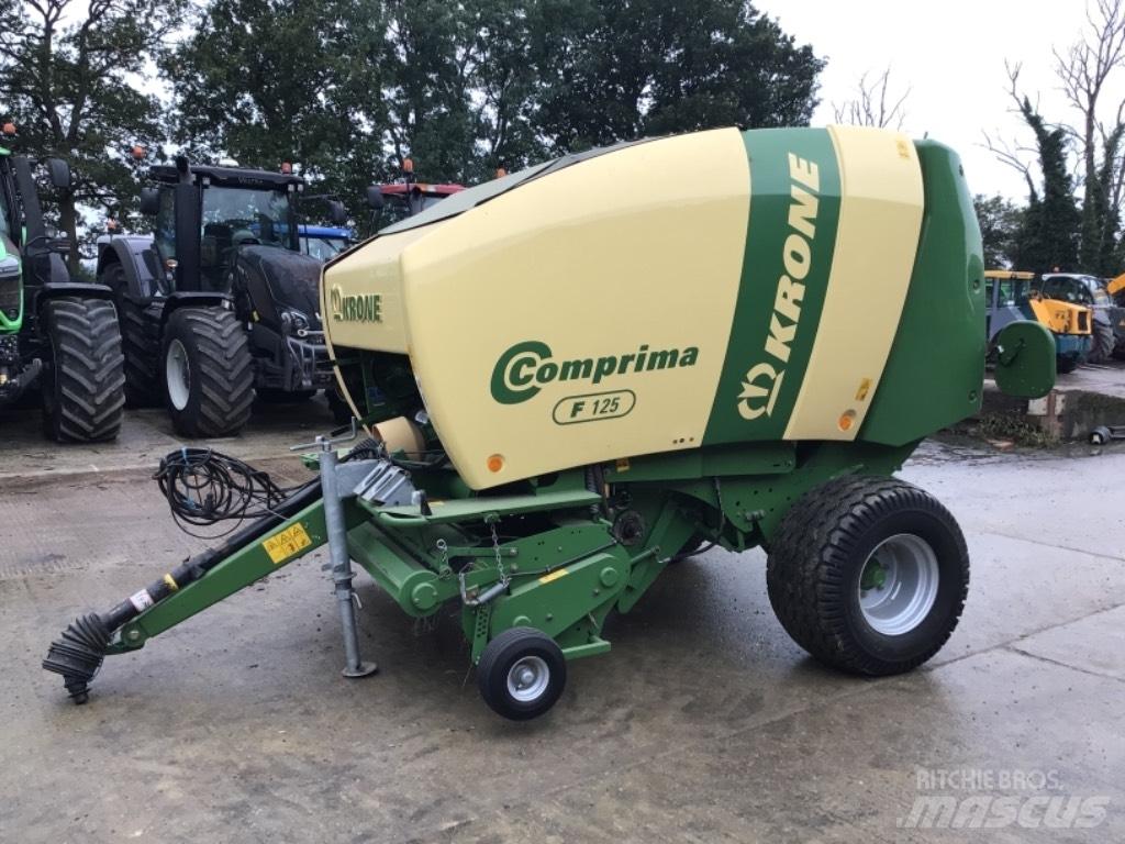 Krone Comprima f125 Rundballenpressen
