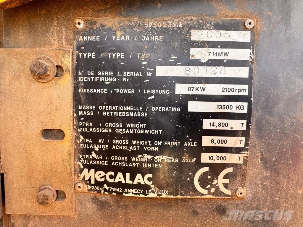Mecalac 714 MW Mobilbagger