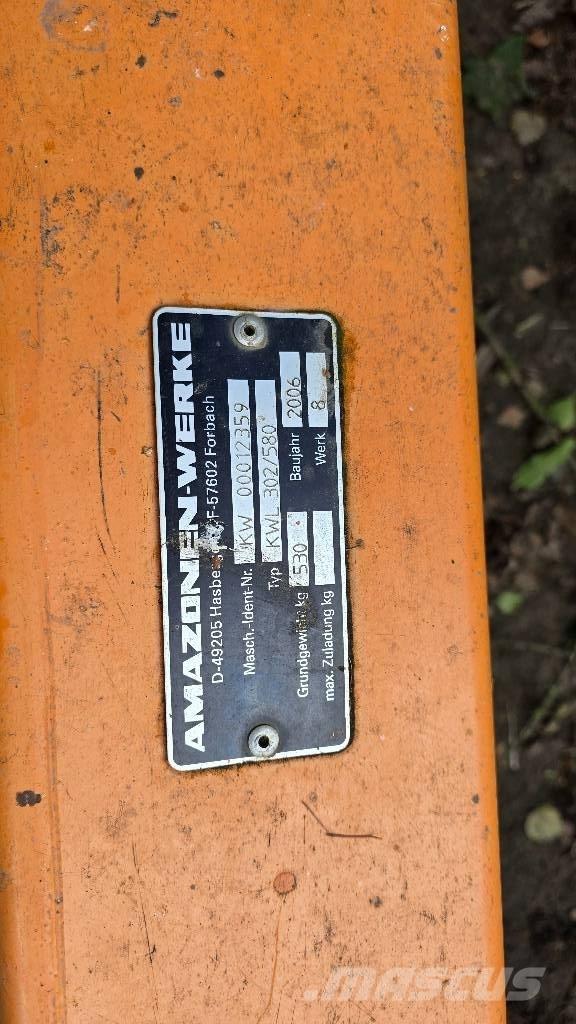 Amazone Taurus 3000 Scheibeneggen