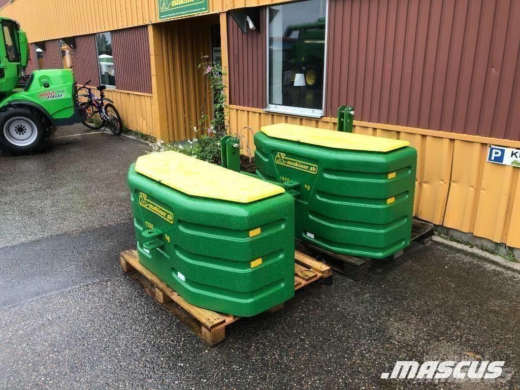  Frontvikter 800 KG Frontgewichte