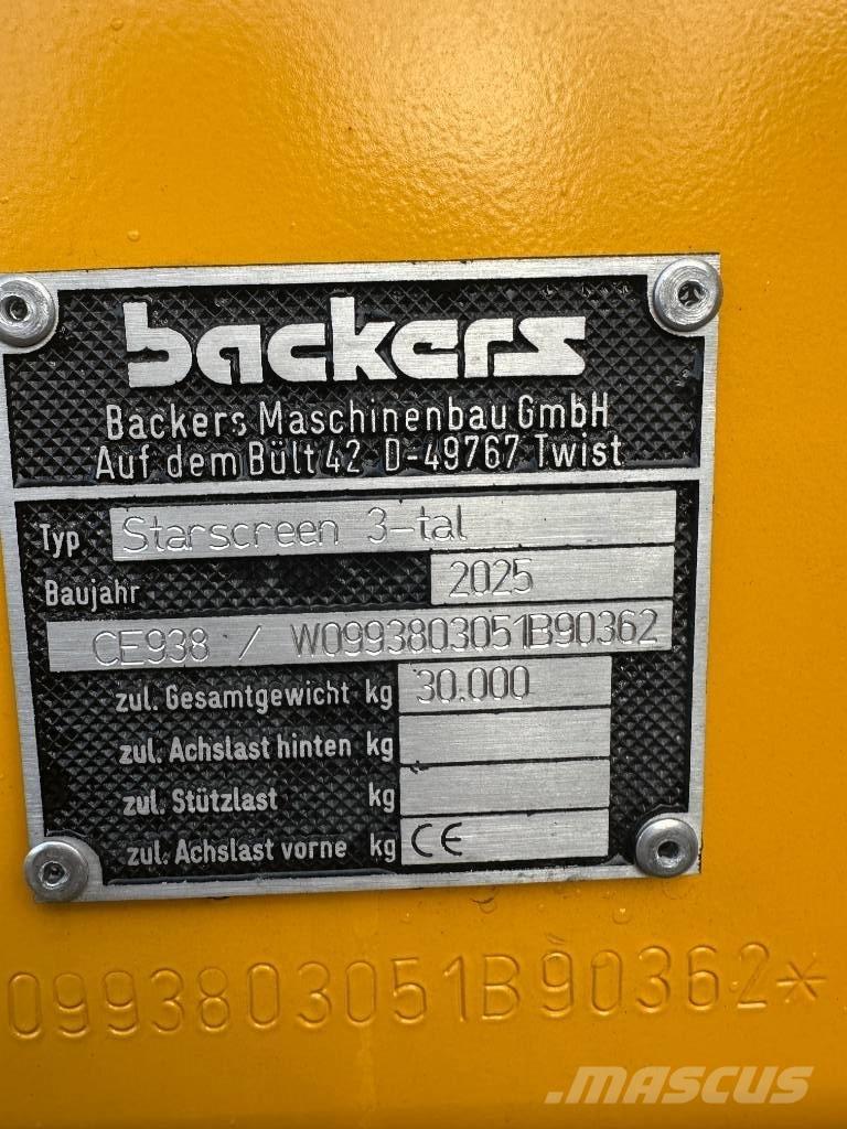 Backers 3-tal Mobile Siebanlagen