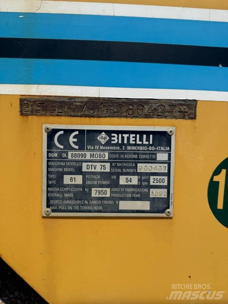 Bitelli DTV 75 Tandemwalzen