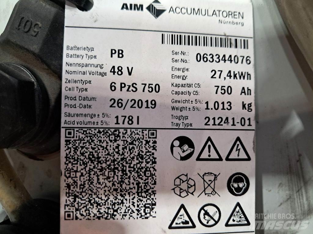 AIM 48V 750Ah Batterijen