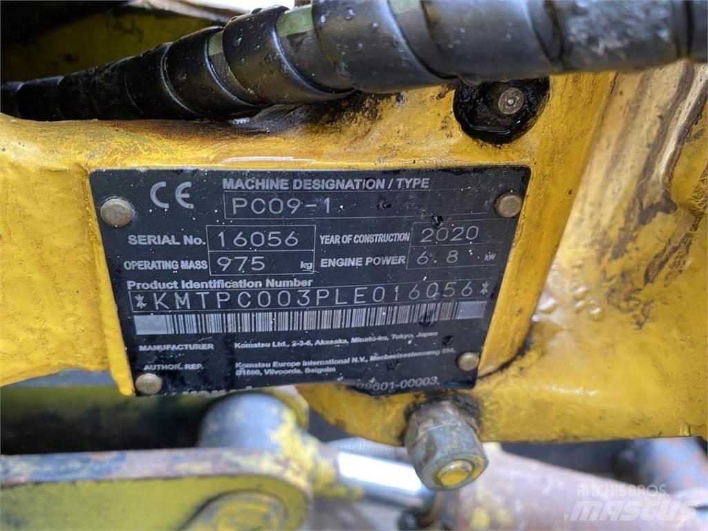 Komatsu PC09-1 Mobilbagger