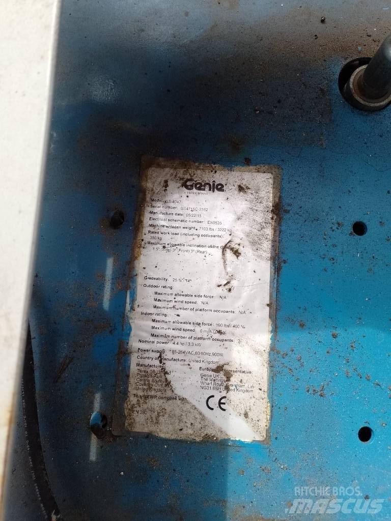 Genie GS 4047 Scheren-Arbeitsbühnen