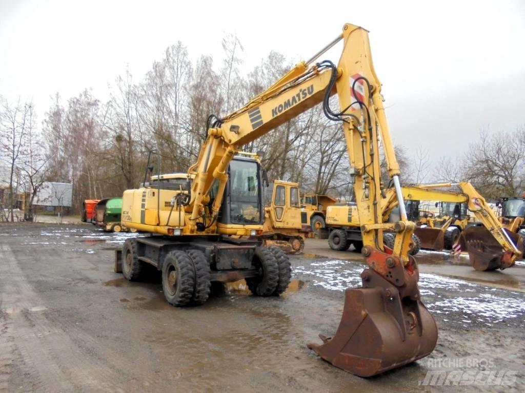 Komatsu PW 130ES-6K Mobilbagger