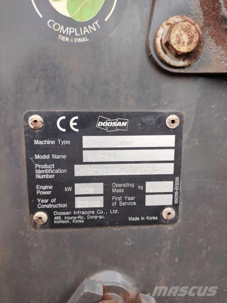 Doosan DL 250 Radlader