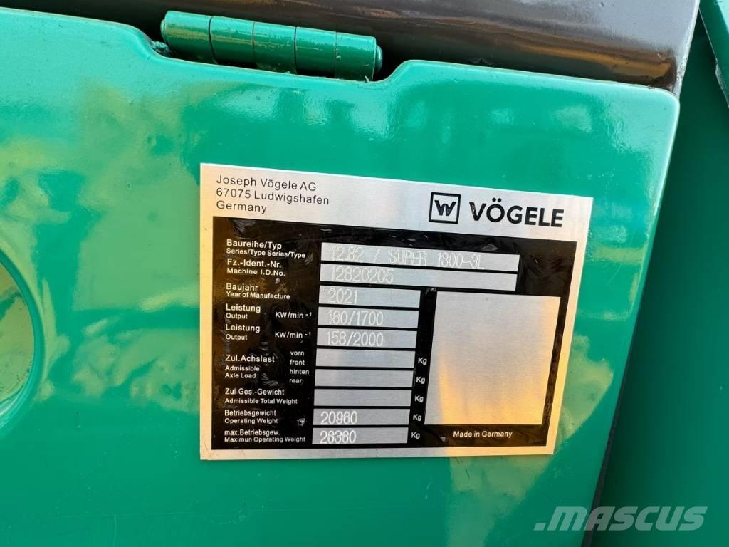 Vögele 1800-3 Strassenfertiger