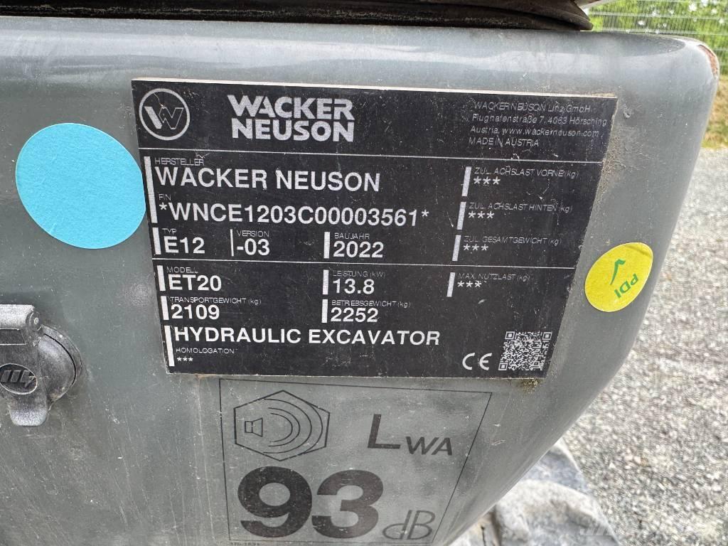 Wacker Neuson ET20 Raupenbagger