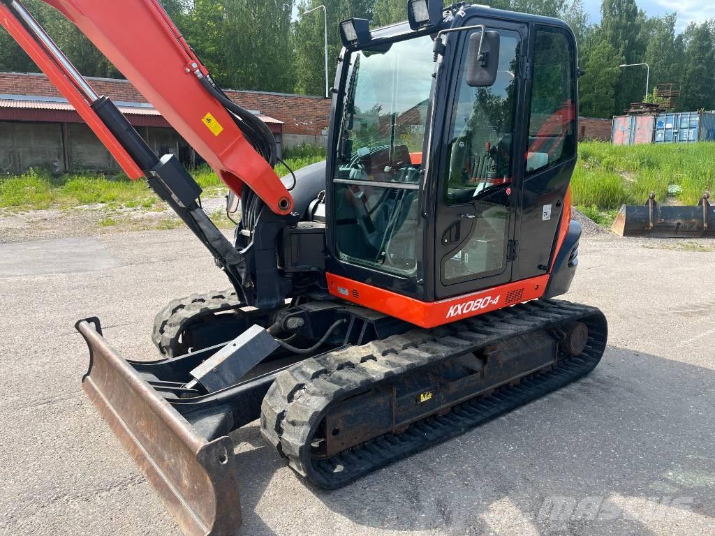 Kubota KX 080-4 Midibagger  7t - 12t