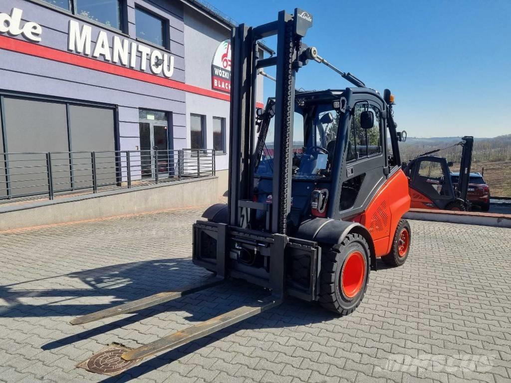 Linde H45T-02 LPG heftrucks
