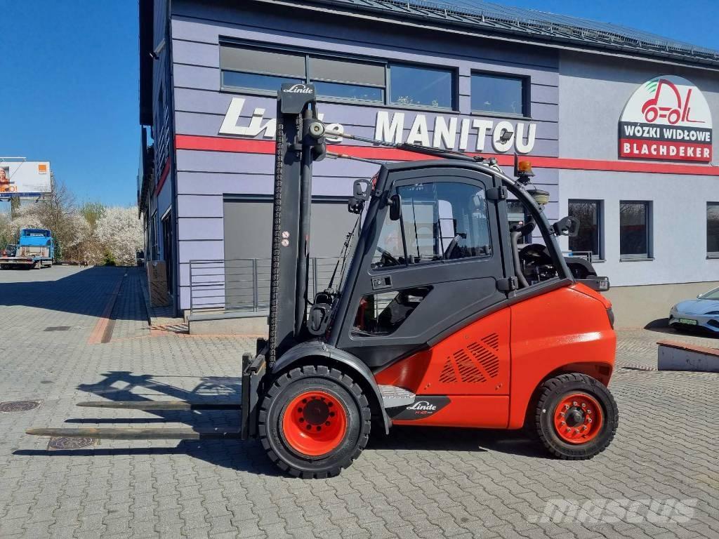 Linde H45T-02 LPG heftrucks