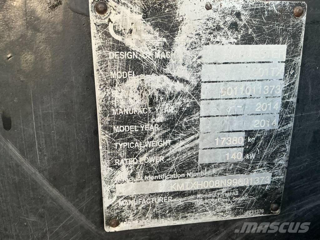 Komatsu 901 TX Harvester