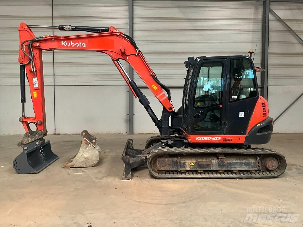 Kubota KX 080-4 A 2 Midibagger  7t - 12t