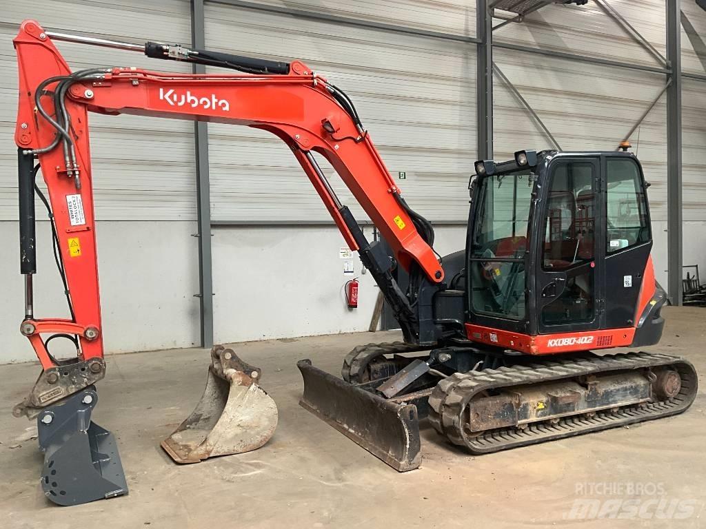 Kubota KX 080-4 A 2 Midibagger  7t - 12t