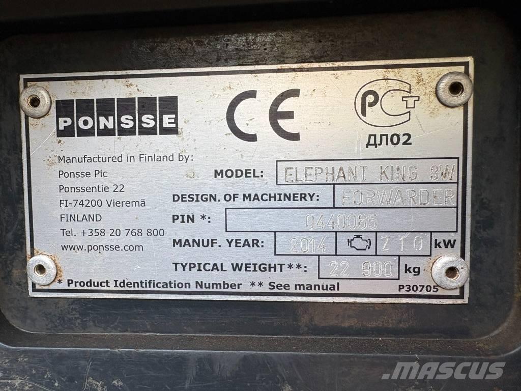 Ponsse Elephant King Forwarder