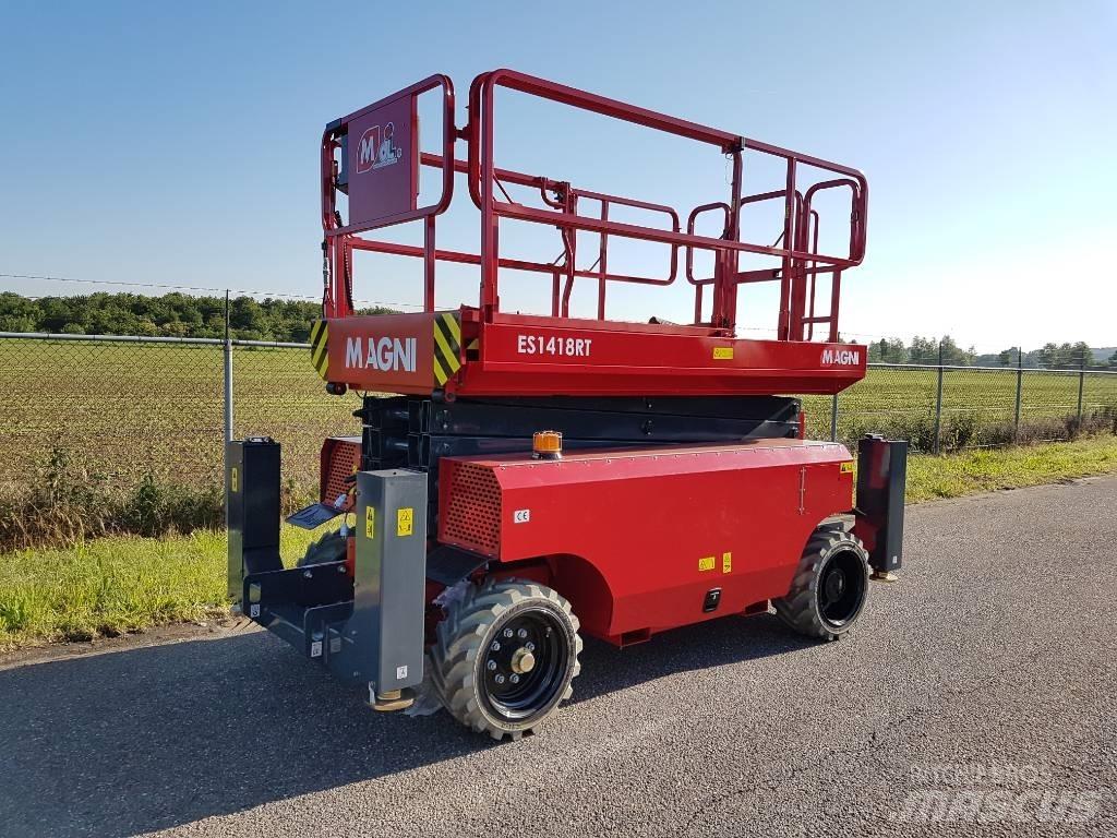Magni ES 1418 RT Scheren-Arbeitsbühnen