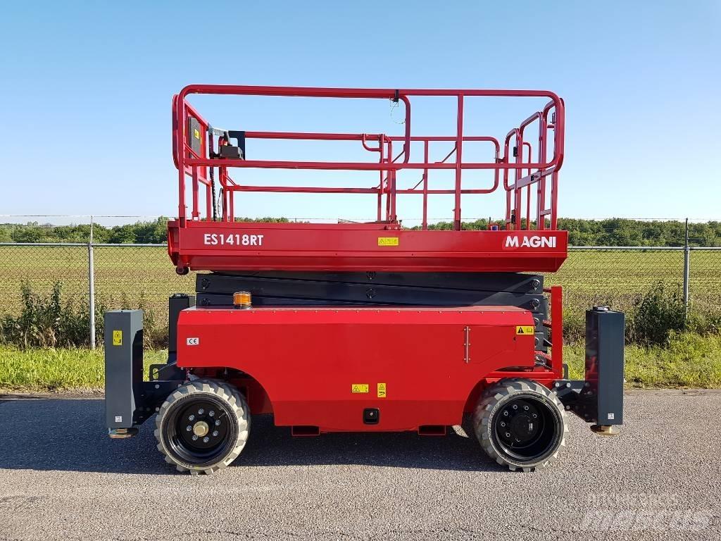 Magni ES 1418 RT Scheren-Arbeitsbühnen
