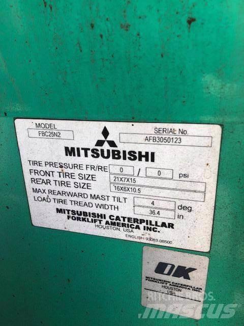 Mitsubishi FBC25N Elektrische heftrucks