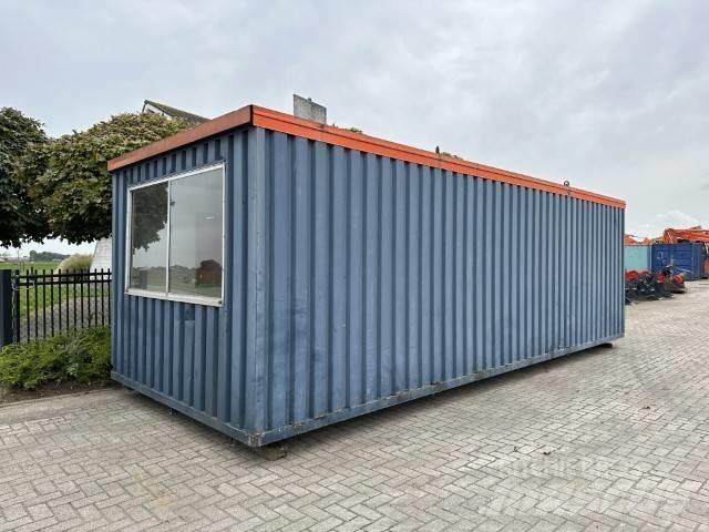  KANTOORUNIT BLAUW Bauwagen