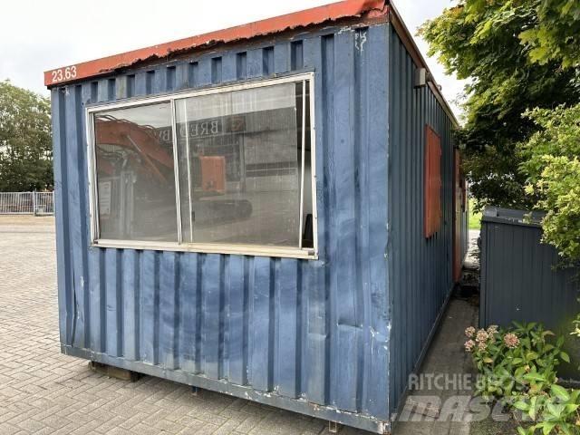  KANTOORUNIT BLAUW Bauwagen