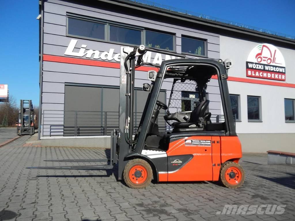 Linde E16P-02 Elektrische heftrucks