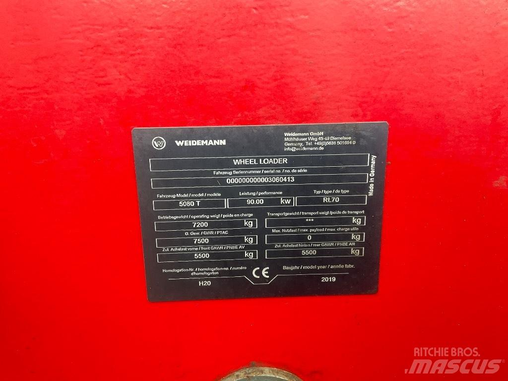 Weidemann 5080T Teleskop-Radlader