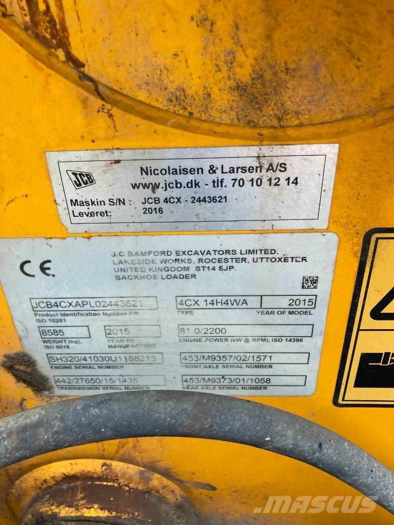 JCB 4 CX Baggerlader