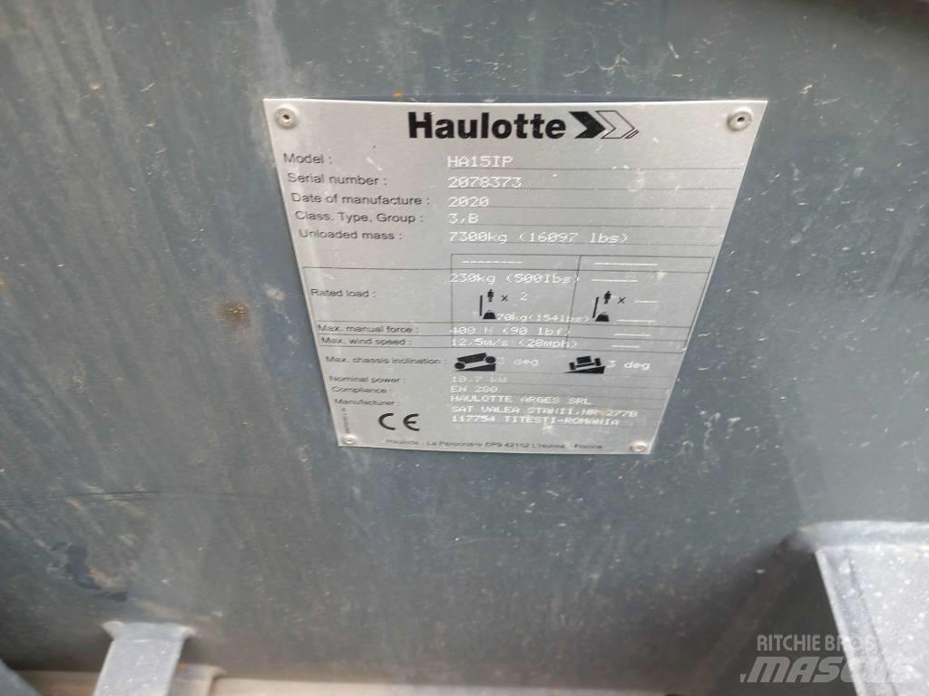 Haulotte HA 15 IP Gelenkteleskoparbeitsbühnen