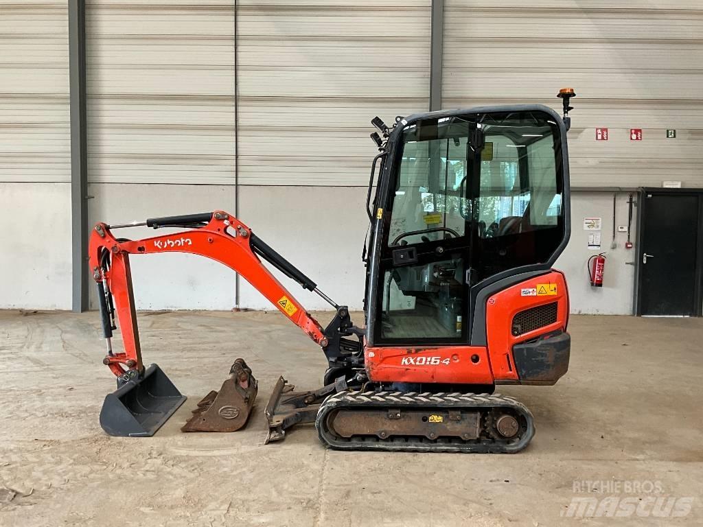 Kubota KX 016-4 Minibagger < 7t